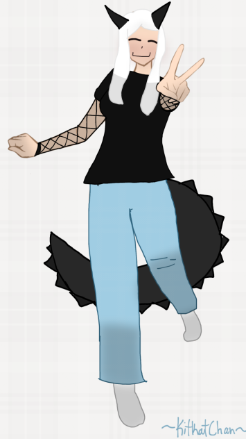 KitkatChan! This is my Roblox avatar