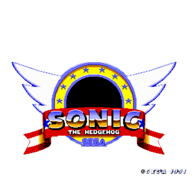Sonic 1 Title Screen - ibisPaint