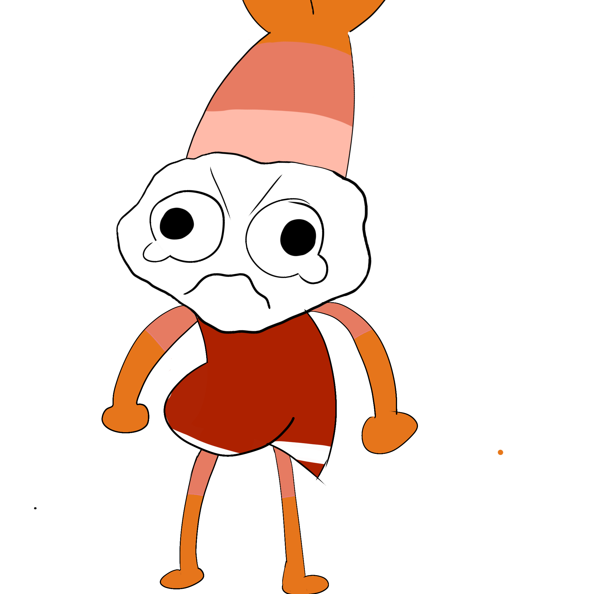 bad shrimp - ibisPaint