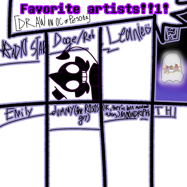 Favorite artists collab!!