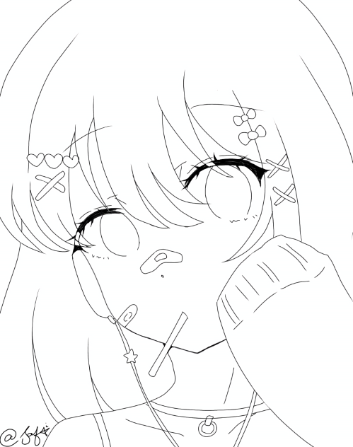 ♡ colouring page