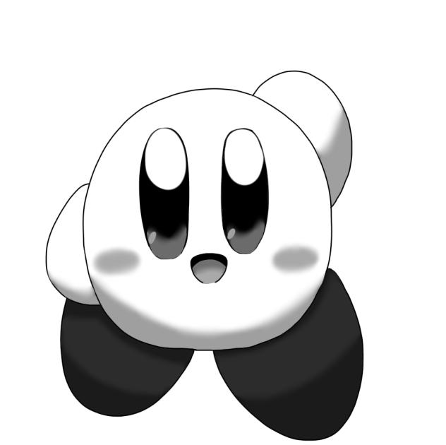 モノクロカービィ