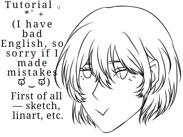 Tutorial hair - ibisPaint