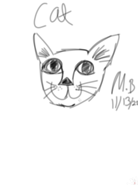 Kitty cat - ibisPaint