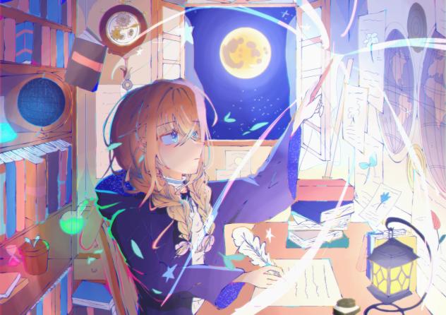 まあるいつきよのまどうし