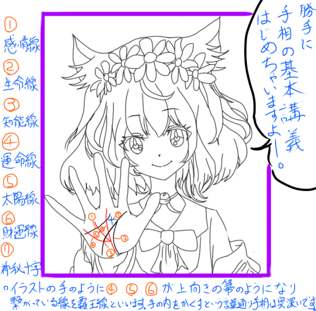 手相の話