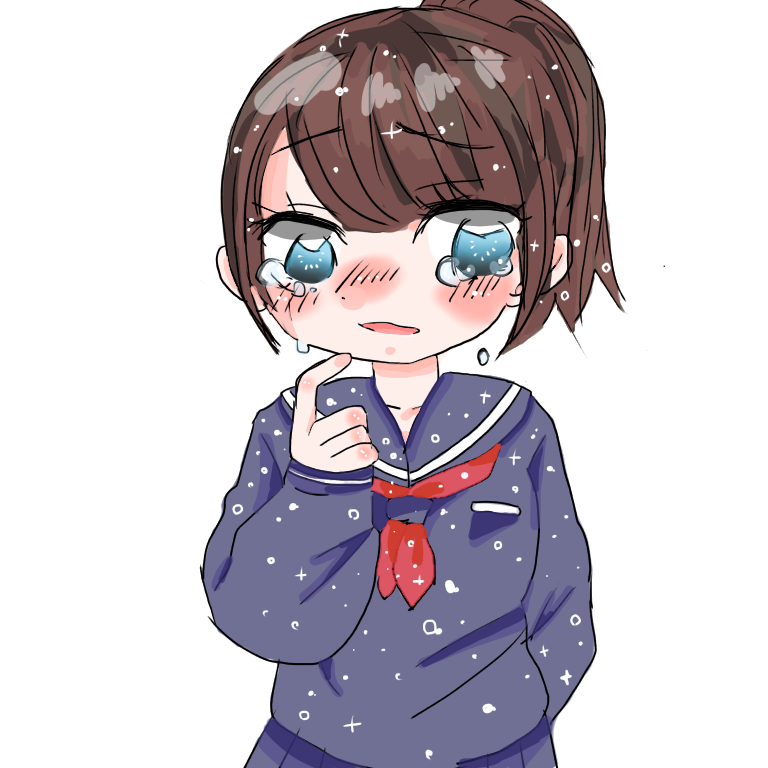 泣いている女性の絵 泣いている女性のイラスト素材 [180581915] - イメージマート