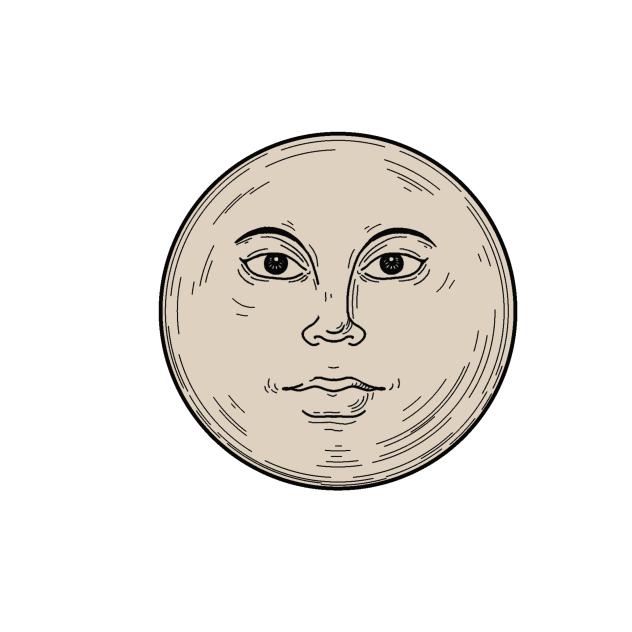 The moon