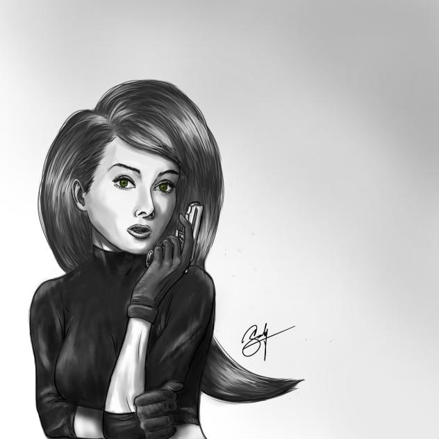 Audrey Hepburn x Kim Possible