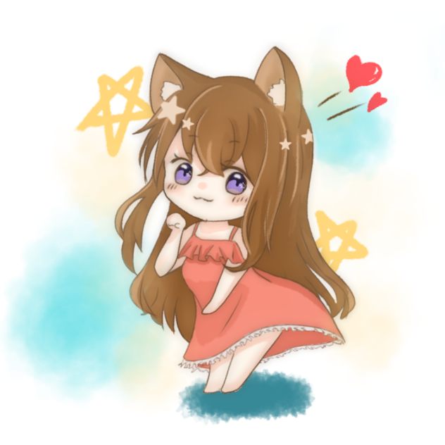 フリーアイコン（ネコミミデフォルメ）