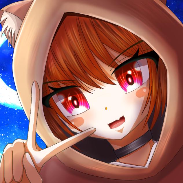 そら様の線画を塗ってみた件