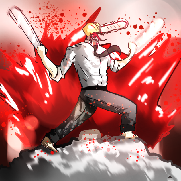 Chainsaw man fan art