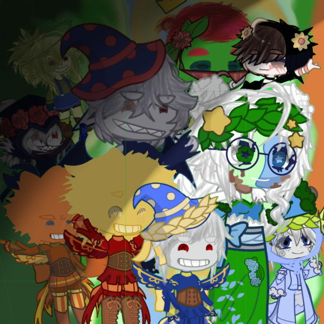 Sun and moon show.