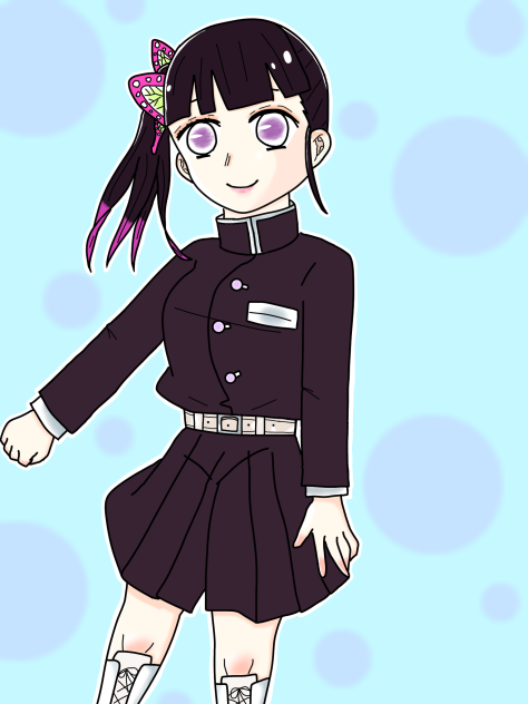 カナヲの隊服がキュロットパンツだった件