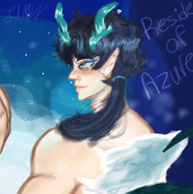AZURE Fanart🐲 (Reward 4 Midnight Bliss)