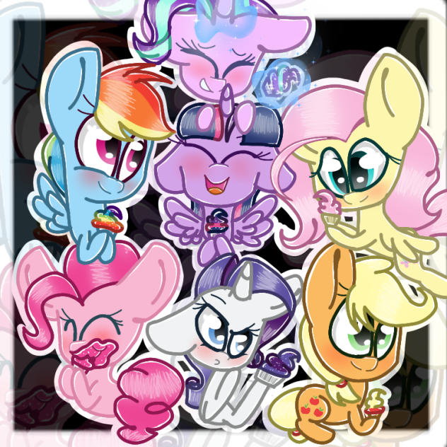 Chibi mane seven