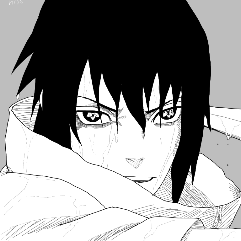 うちはサスケ 模写② - ibisPaint