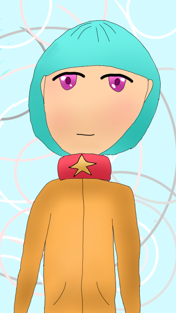 мой первый рисунок. - ibisPaint