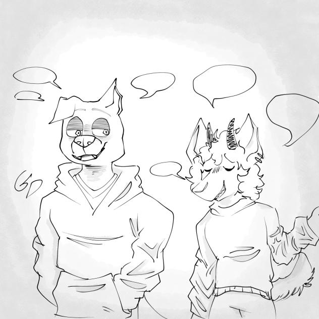 Hanging out