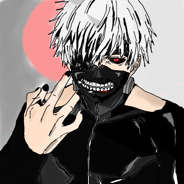 ところとんページ　⭐︎金木研⭐︎ 東京グール BW スタジオ金木研 座る樹脂スタチュー - Kaioland