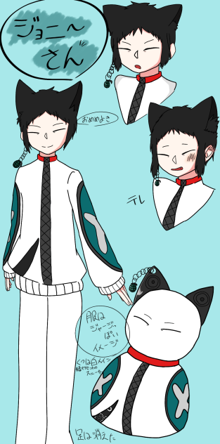 擬人化シリーズ ジョニーさん