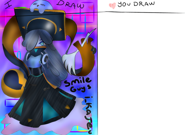 Bestfriend i_kajeu draw ı painted