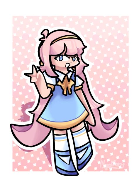 Ribbon girl - Random oc