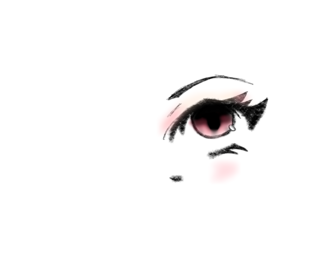 Anime girl eyes