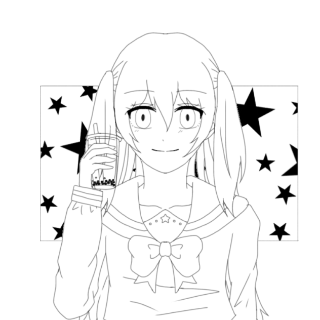 線画18