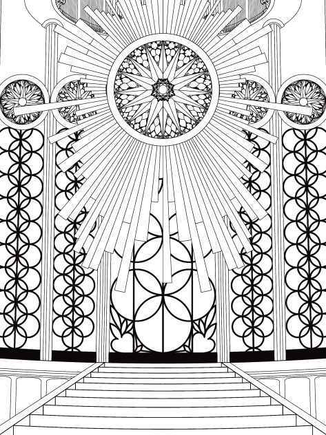 sanctuary 線画