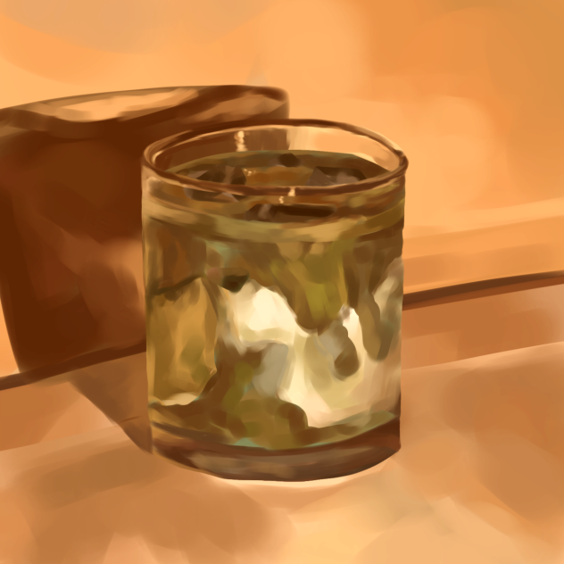 matcha latte - ibisPaint