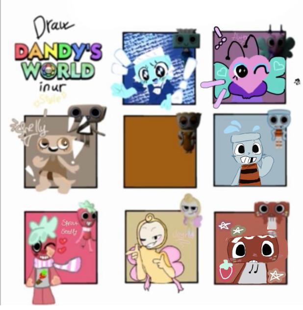 Dandys world collab! Couldn’t resist i d
