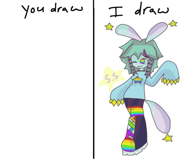 I draw you draw