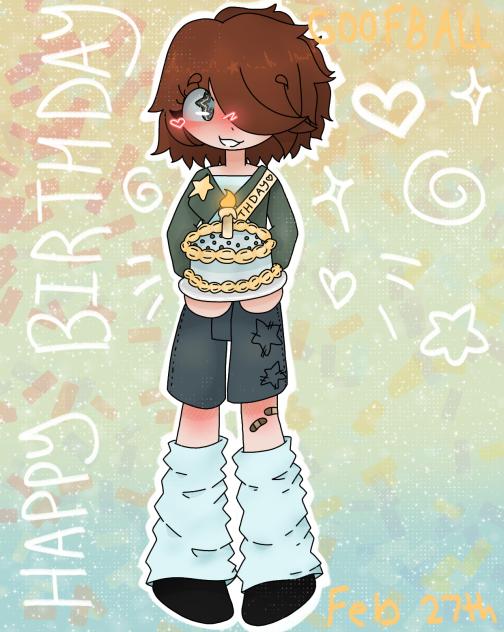 HAPPY BIRTHDAY GOOFBALL AKKKKK!!!!!!