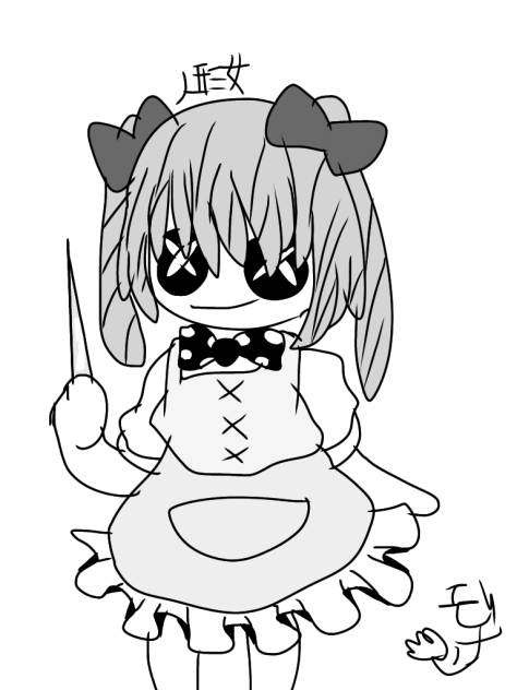 人形女