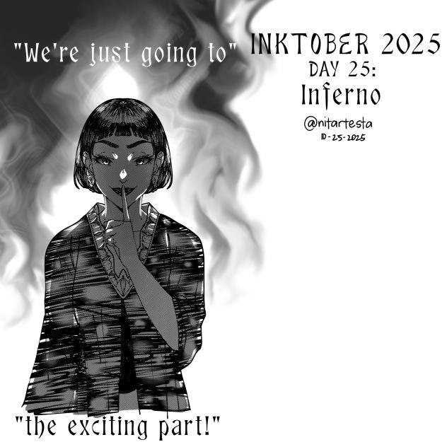 Inferno(Inktober Day 25)