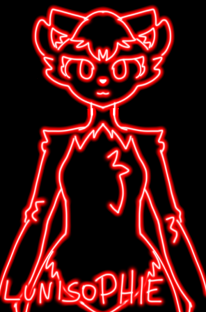 Neon furry