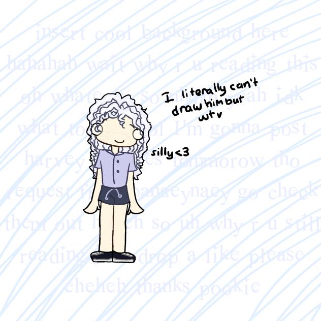 lazy ahh oc drawing