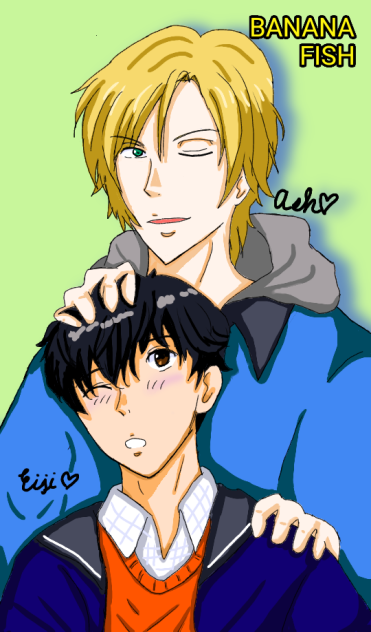#アッシュ#英二#描いてみた