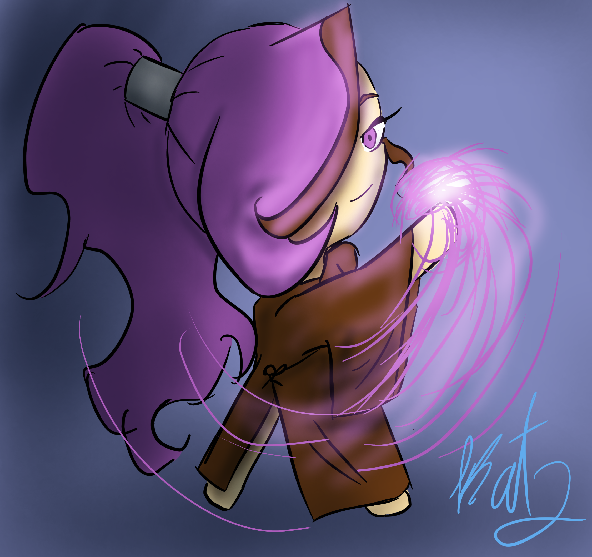 Choco lavender cookie the mage - ibisPaint