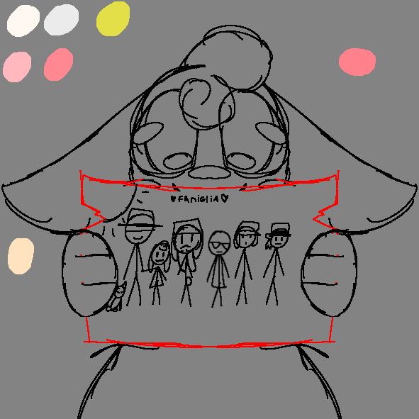 Семейный рисунок (Эскиз)