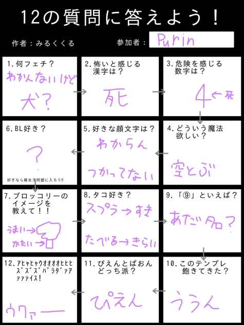 #12の質問
