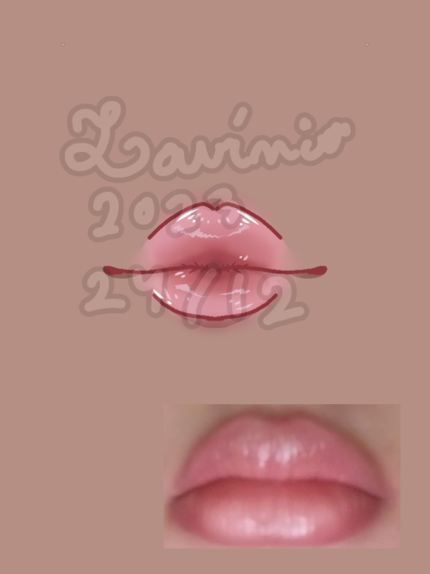 Glossy lips👄✨
