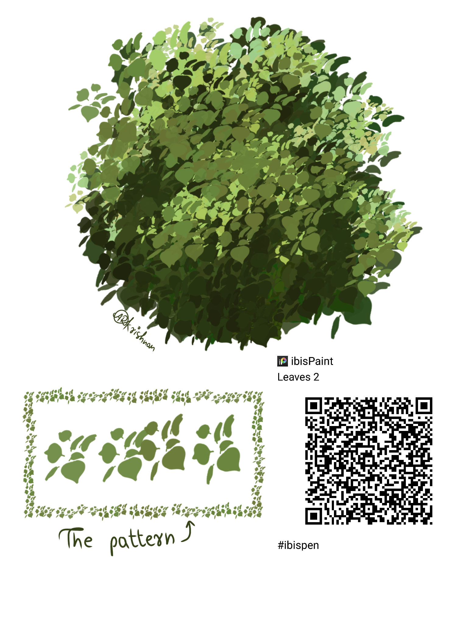 Leaf Brush - ibisPaint