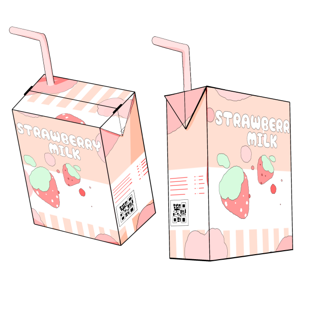 berry milk