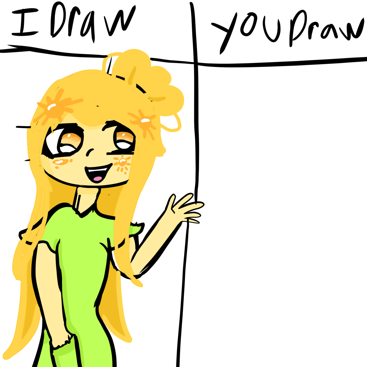 I draw you draw…again 😳 - ibisPaint