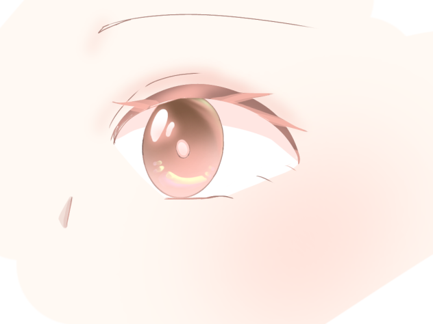 파스텔톤 분홍 눈