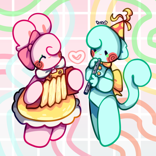 🪗Pink y Cyan🪈