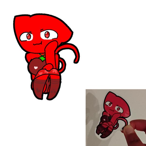 Cherry sticker