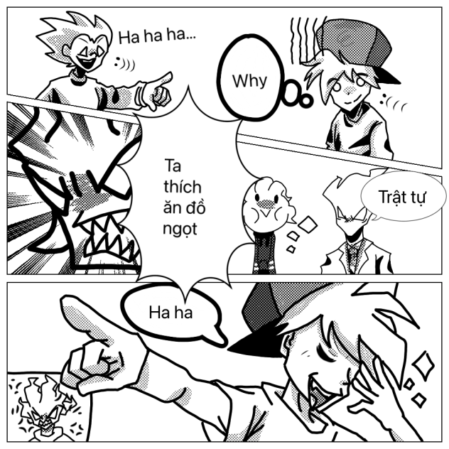 Vẽ thử một trang truyện về fnf